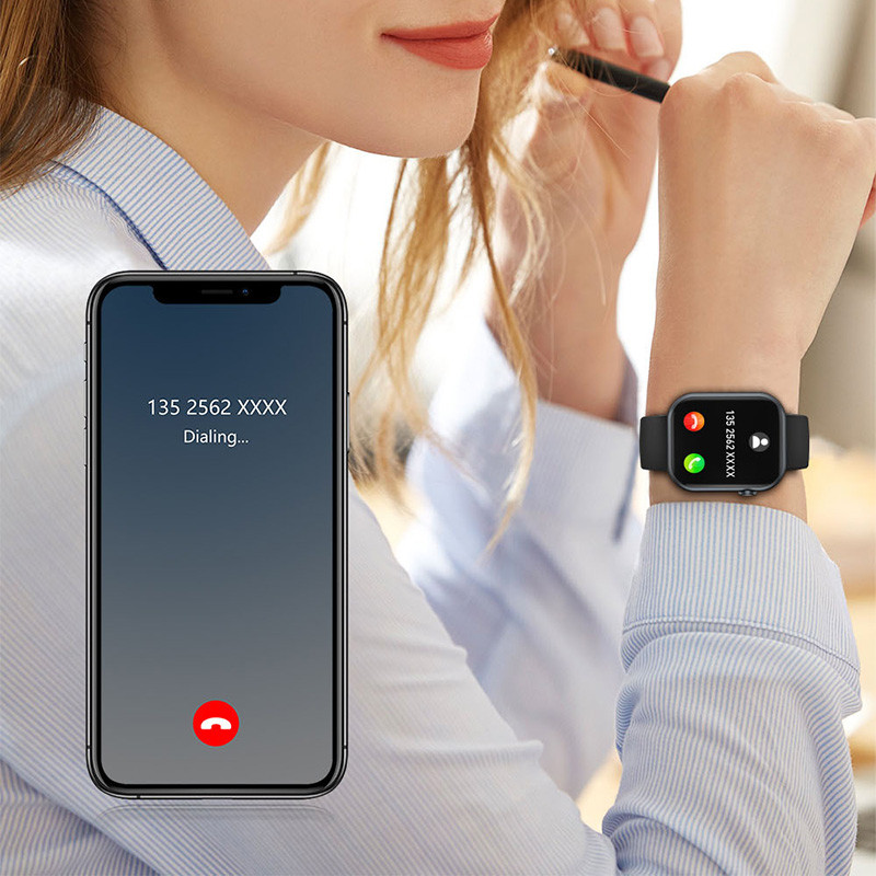 Sirdsdarbības monitors Viedais pulkstenis Vīriešu Sieviešu Laika ziņas Push 2023 Bluetooth Zvanu Mūzikas vadība Viedpulkstenis Kamera Tālvadības Pulksteņi Pulksteņi