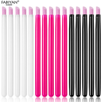 Pix de slefuit Cuarț Dead Skin Remover Pile de unghii Stick de lustruit 5buc