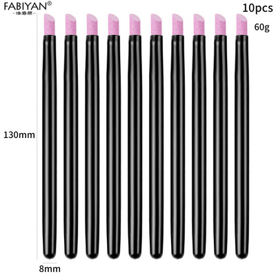 Pix de slefuit Cuarț Dead Skin Remover Pile de unghii Stick de lustruit 5buc