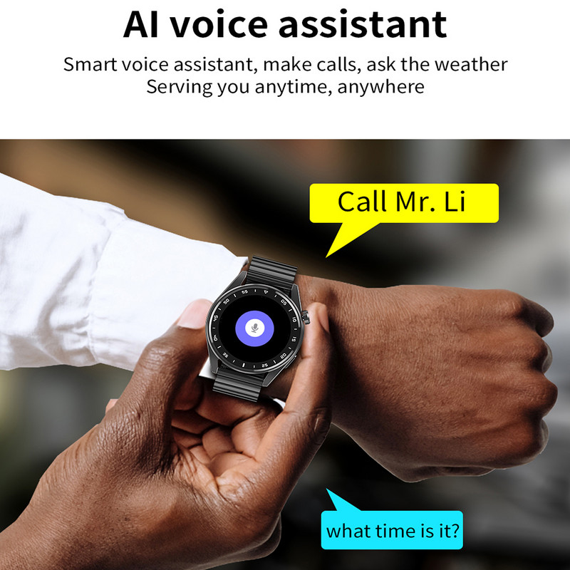 2023 NFC Smart Watch GT3 Pro Wireless Charging Smartwatch Bluetooth Calls IP68 Waterproof Sport Fitness Watch For Huawei Xiaomi