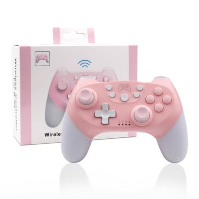 Frissítve a makróprogramozással Wake up Function Bluetooth-kompatibilis vezeték nélküli játékvezérlő a Switch Pro Lite Oled Gamepadhoz