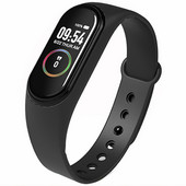Bratara inteligenta Monitor multifunctional al ritmului cardiac, tensiunii arteriale, Muzica pas, Monitorizare somn, Ceas sport M6 Smart Fitness