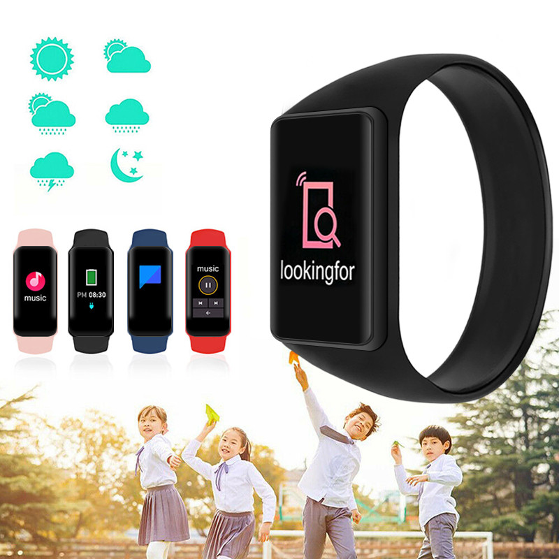 Bratara inteligenta Monitor multifunctional al ritmului cardiac, tensiunii arteriale, Muzica pas, Monitorizare somn, Ceas sport M6 Smart Fitness