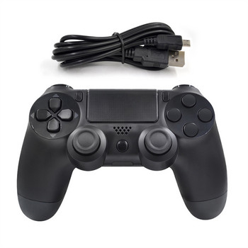 Ενσύρματο/Ασύρματο Gamepad 6-Axis Dual Vibration Controller Game Bluetooth Τηλεχειριστήριο κονσόλας οθόνης αφής για PS4