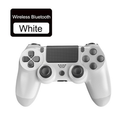 Gamepad cu fir/fără fir Controler de joc cu vibrații duble pe 6 axe Gamepad Bluetooth cu panou tactil Telecomandă pentru consolă pentru PS4