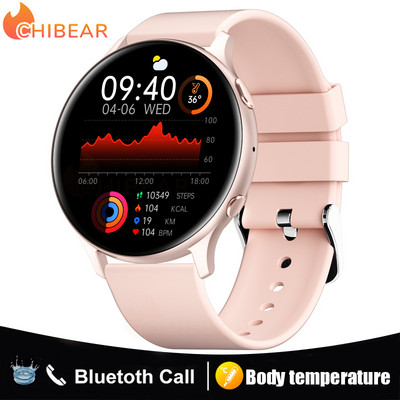 ChiBear 2023 Nou Bluetooth Call Smart Watch Bărbați Femei detecție Meteo Sport Rezistent la apă Temperatură corporală smartwatch Lady + Box
