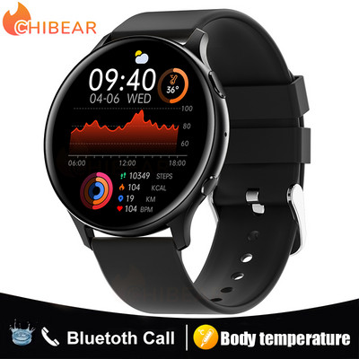 ChiBear 2023 Nou Bluetooth Call Smart Watch Bărbați Femei detecție Meteo Sport Rezistent la apă Temperatură corporală smartwatch Lady + Box