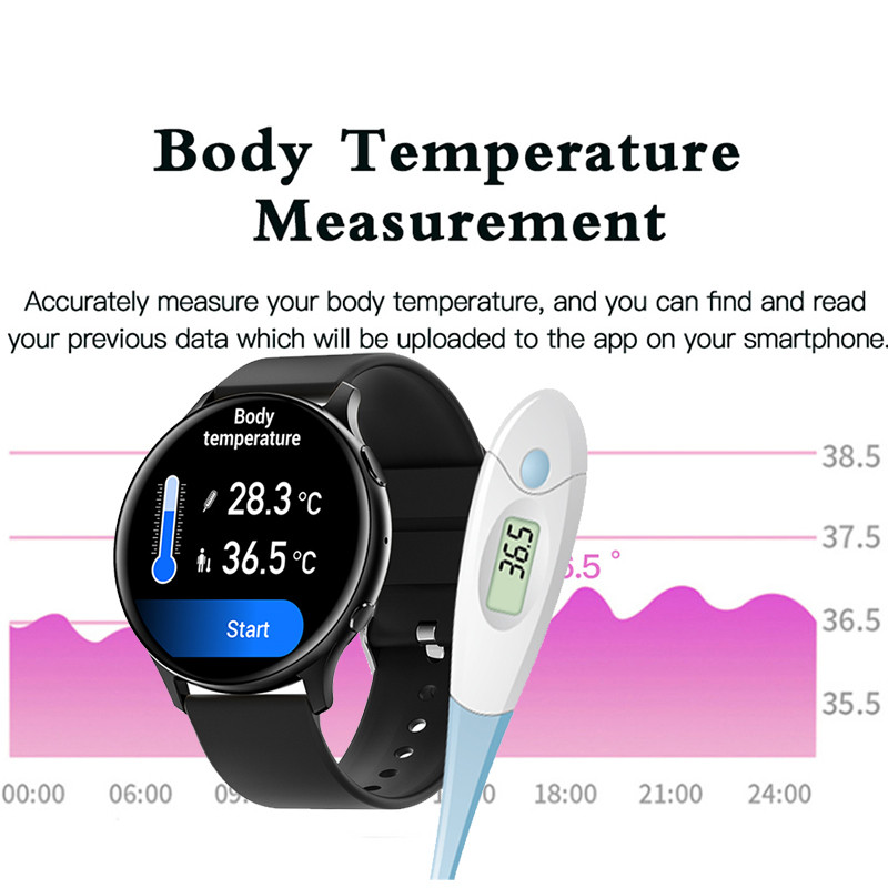 ChiBear 2023 Nou Bluetooth Call Smart Watch Bărbați Femei detecție Meteo Sport Rezistent la apă Temperatură corporală smartwatch Lady + Box