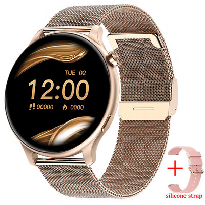 2023 Nou Bluetooth Apel Smart Ceas Femei Frecvența cardiacă Fitness Tracker Music Player Memento ciclu menstrual Doamne Smartwatch + Box