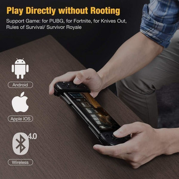 Подобрен 7007F Безжичен геймпад Bluetooth Джойстик Подложка за игра Контролер за мобилни телефони Таблет с телефон Безплатна доставка