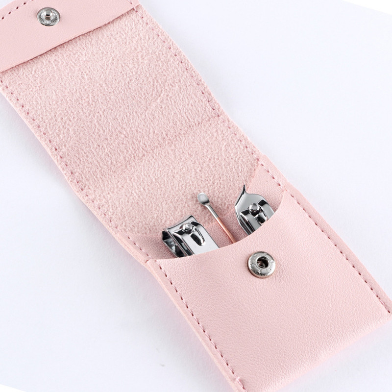 Set de manichiură de 18 buc. Seturi de pedichiură de uz casnic Dispozitiv de tăiat unghii Instrumente profesionale de tăiat unghii din oțel inoxidabil cu trusă de călătorie