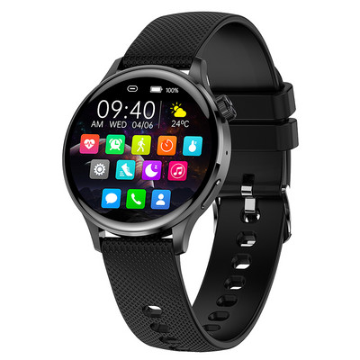 2022 Nou ceas inteligent NFC Femei Bărbați Frecvență cardiacă Cadran personalizat 1,19 inci 320*320 HD Afișare Bluetooth Call Smartwatch pentru Android IOS