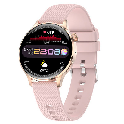 2022 Nou ceas inteligent NFC Femei Bărbați Frecvență cardiacă Cadran personalizat 1,19 inci 320*320 HD Afișare Bluetooth Call Smartwatch pentru Android IOS
