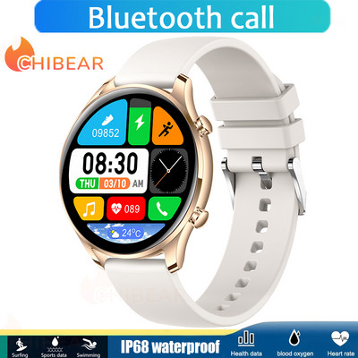 Pametni sat s Bluetooth pozivima, muški 24-h zdravstveni monitor, prilagođeni brojčanik, 70+ sportskih načina rada, vodootporan pametni sat za žene GTR 3 pametni sat