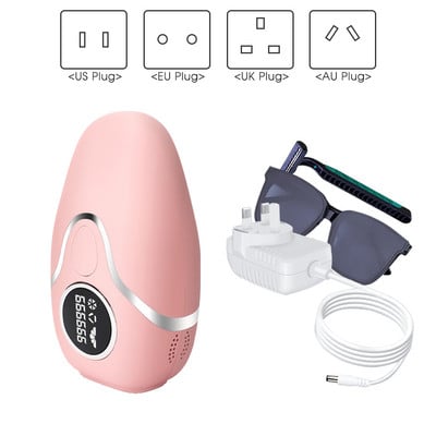 [ZS] High Energy 999.999 Flashes Home Laser Αποτρίχωση με Σημείο Πήξης Φορητό LED, ανώδυνο, μόνιμη αποτρίχωση σώματος IPL