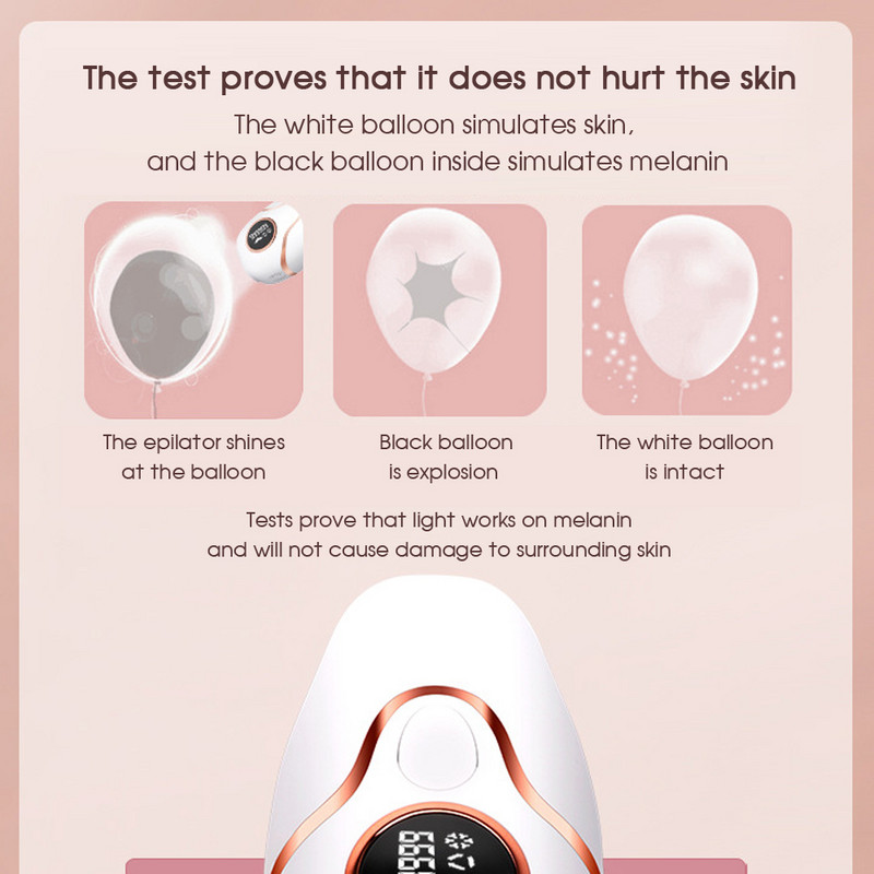 [ZS] High Energy 999.999 Flashes Home Laser Αποτρίχωση με Σημείο Πήξης Φορητό LED, ανώδυνο, μόνιμη αποτρίχωση σώματος IPL