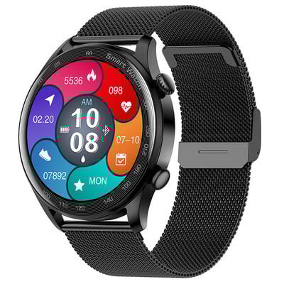 2023 Nové módne dámske inteligentné hodinky Dámske celoobrazovkové dotykové vodotesné náramky s monitorom srdcovej frekvencie Smartwatch pre Android IOS