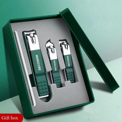 Set de unghii din Germania Dispozitive de tăiat unghii pentru acasă Dispozitive de tăiat unghii de la picioare din oțel inoxidabil Set de tăiat unghii pentru unghii Instrument de pedichiură