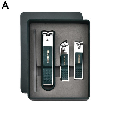 Set de unghii din Germania Dispozitive de tăiat unghii pentru acasă Dispozitive de tăiat unghii de la picioare din oțel inoxidabil Set de tăiat unghii pentru unghii Instrument de pedichiură