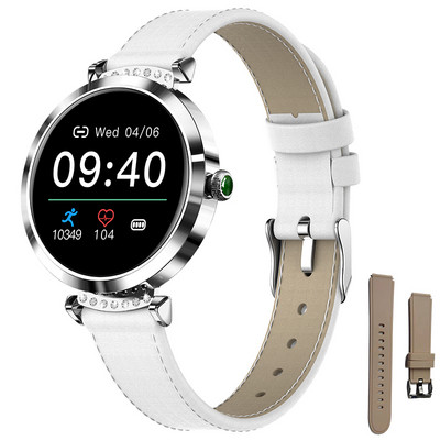 Ceas inteligent la modă nouă, monitor de sănătate pentru femei, ritm cardiac, Tracker de fitness, IP68, ceas cu alarmă inteligent, rezistent la apă.