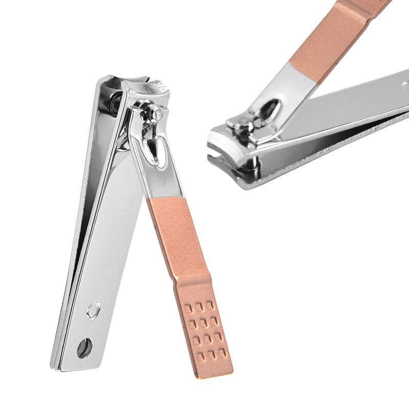 4 buc/set set de tăietori profesionale pentru unghii, pedichiură, manichiură, din oțel inoxidabil, foarfece pentru cuticule, pensete, pile pentru unghii, tăietor de unghii