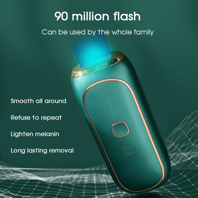 [ZS] IPL 900.000 Flash 5 trepte Epilator profesional permanent fără durere Epilarea cu laser a corpului piciorului Îndepărtarea părului electric Uz casnic pentru femei