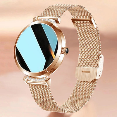 Novi modni pametni sat Ženski monitor otkucaja srca Sportski fitnes uređaj IP68 Vodootporni pametni sat budilica Smartwatch Lady