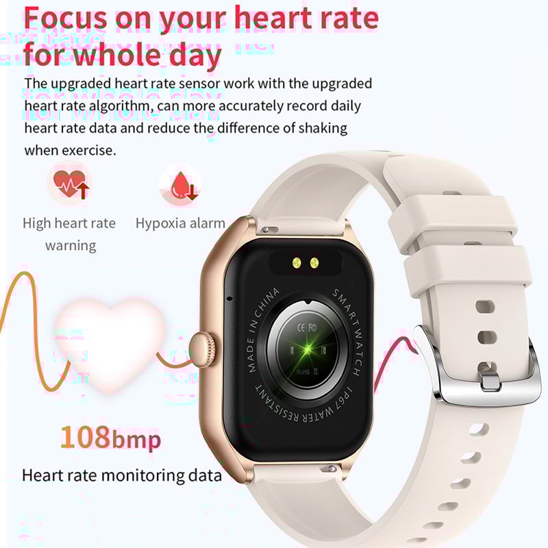 Smartwatch ChiBear Bluetooth Call Smartwatch 1,85'' AMOLED Display 50+ Sports Mode Διάρκεια ζωής μπαταρίας 15 ημερών Έξυπνο ρολόι για άνδρες γυναίκες 2023 Νέο