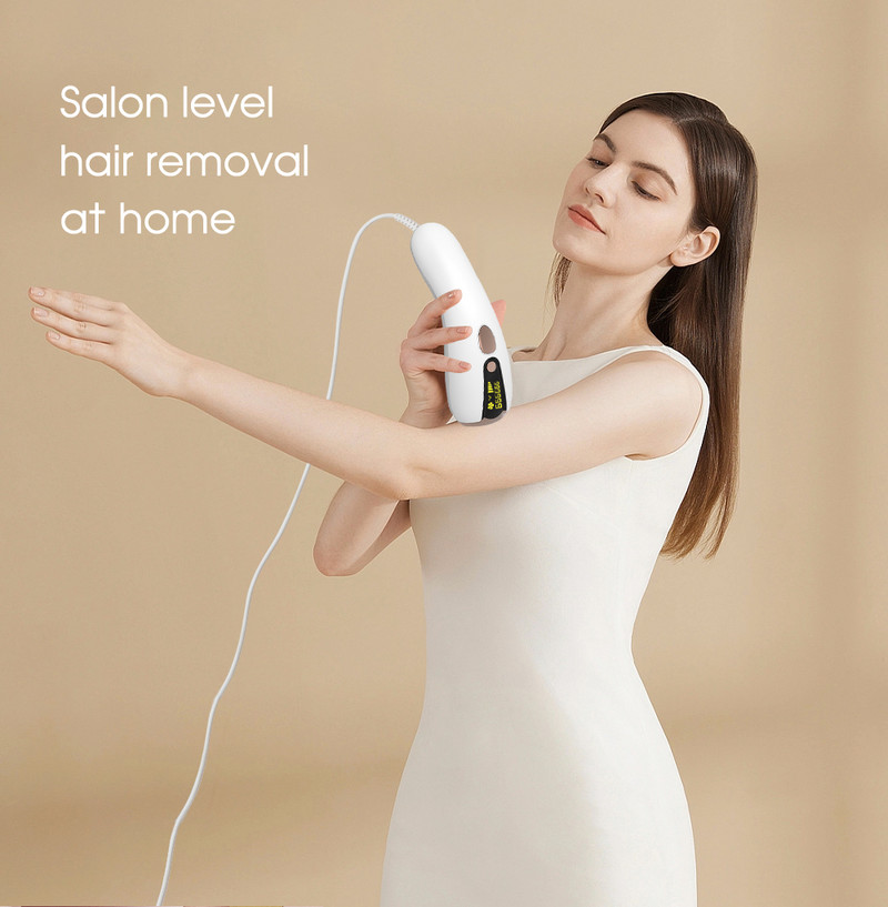 [ZS] 999.999 Flash-uri Bikini Laser ICE Point Epilare IPL Lampă de cuarț fără durere Dispozitiv de epilare pentru reducerea pistruilor faciali