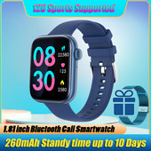 Bluetooth pozivi Glazba Pametni sat Muški Vodootporni nadzor otkucaja srca Fitnes Sportovi na otvorenom Pametni sat Ženski Lnformation Push