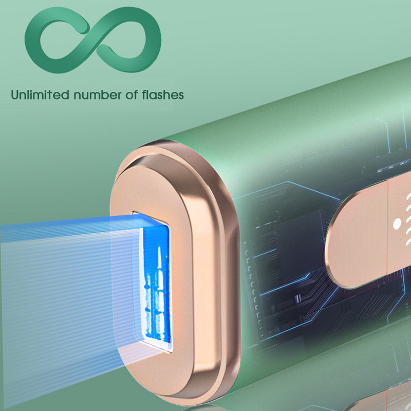 [ZS] Μηχάνημα αποτρίχωσης Infinite Flash Laser 5 Gears IPL Permanent Epilator Electric Depilador Ανώδυνο σώμα προσώπου για γυναίκες