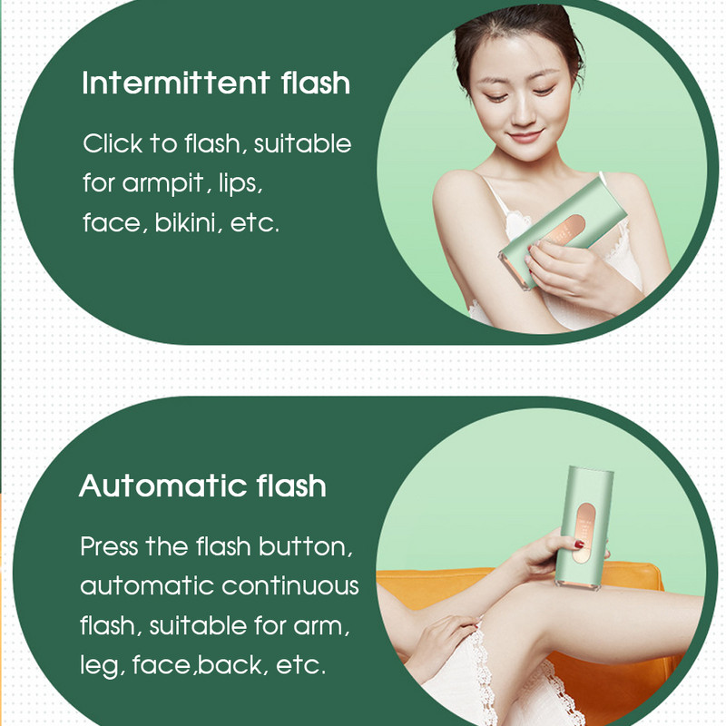 [ZS] Μηχάνημα αποτρίχωσης Infinite Flash Laser 5 Gears IPL Permanent Epilator Electric Depilador Ανώδυνο σώμα προσώπου για γυναίκες