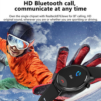 NFC Bluetooth Call Смарт часовник Мъжки 412*412 HD екран 173+Спорт Водоустойчив 24/7 здравен монитор Мъжки Смартчасовник за IOS Android