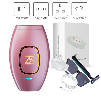 [ZS] Dispozitive de uz casnic de marcă Epilator Bikini Corp 500.000 de flash-uri Dispozitive de îndepărtare a părului cu laser IPL fără durere pentru femei Depilare permanentă