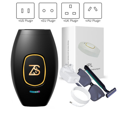 [ZS] Dispozitive de uz casnic de marcă Epilator Bikini Corp 500.000 de flash-uri Dispozitive de îndepărtare a părului cu laser IPL fără durere pentru femei Depilare permanentă