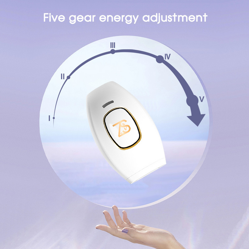 [ZS] Dispozitive de uz casnic de marcă Epilator Bikini Corp 500.000 de flash-uri Dispozitive de îndepărtare a părului cu laser IPL fără durere pentru femei Depilare permanentă