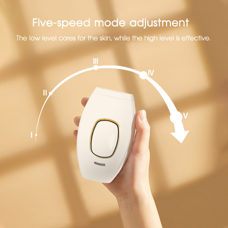 Body Bikini IPL 500.000 Flash Depilator Pulses Μόνιμη Αποτρίχωση Laser Ανώδυνη Γυναικεία Αποτρίχωση Συσκευές Οικιακής Χρήσης