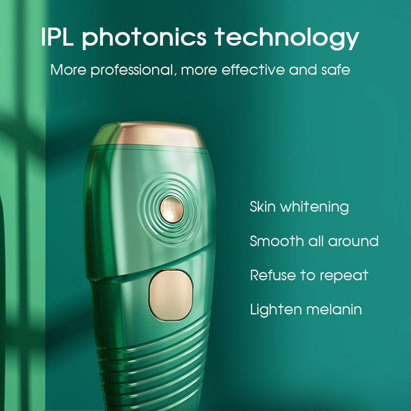 [ZS] Epilator electric profesional, fără durere, cu ecran LCD cu bliț 999.999, pentru femei, aparat de îndepărtare a părului cu laser pentru întregul corp