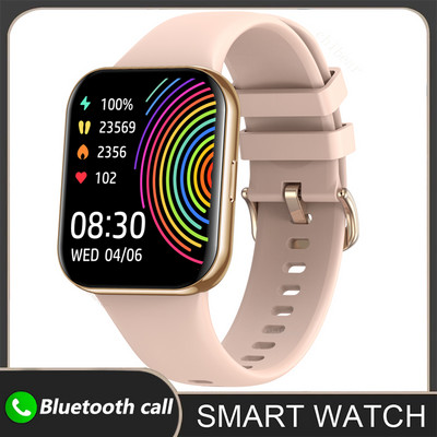 2022 Nou Bluetooth Apel Smart Ceas Femei Bărbați Monitorizare ritm cardiac Impermeabil Doamne Smartwatch Sport Fitness Tracke Bratara