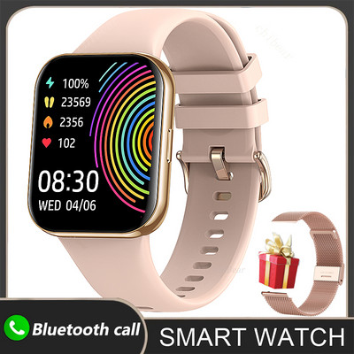 2022 Νέο Bluetooth Call Smart Watch Women 240*280 Full Color 1,85" Γυναικείο Smartwatch Sports Fitness Tracke βραχιόλι