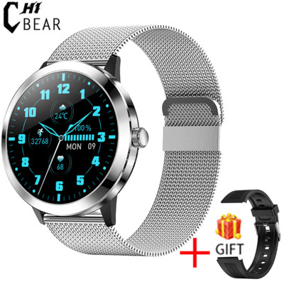 2023 Nou ceas inteligent ultra subțire femei bărbați 1,32" AMOLED 360*360 HD pixeli afișaj cadrane personalizate memento de apel Smartwatch doamne + cutie