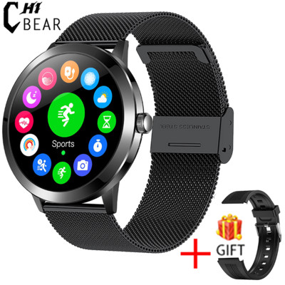 2023 Nou ceas inteligent ultra subțire femei bărbați 1,32" AMOLED 360*360 HD pixeli afișaj cadrane personalizate memento de apel Smartwatch doamne + cutie