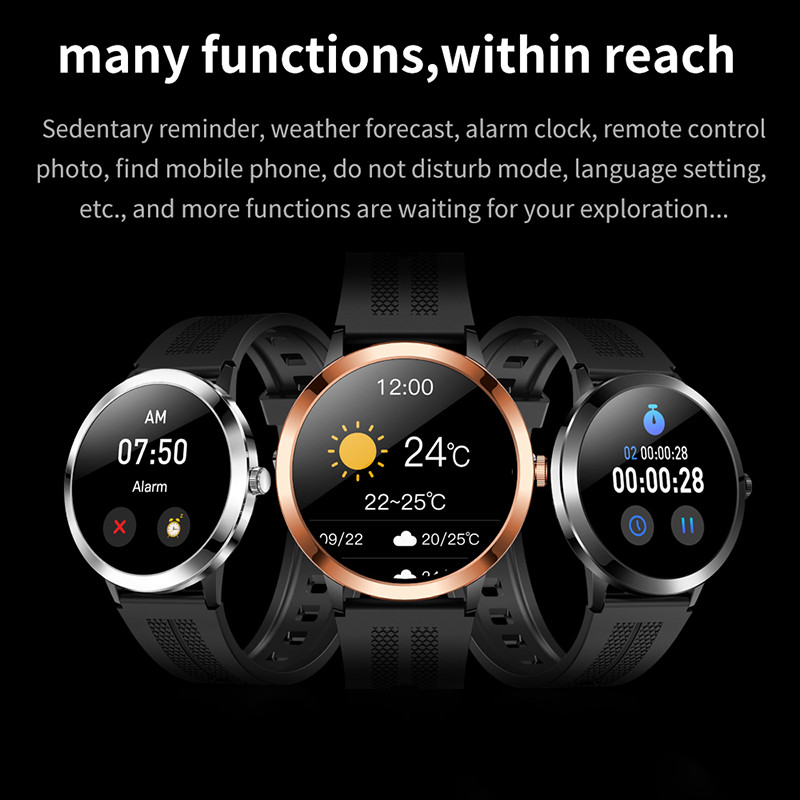 2023 Nou ceas inteligent ultra subțire femei bărbați 1,32" AMOLED 360*360 HD pixeli afișaj cadrane personalizate memento de apel Smartwatch doamne + cutie