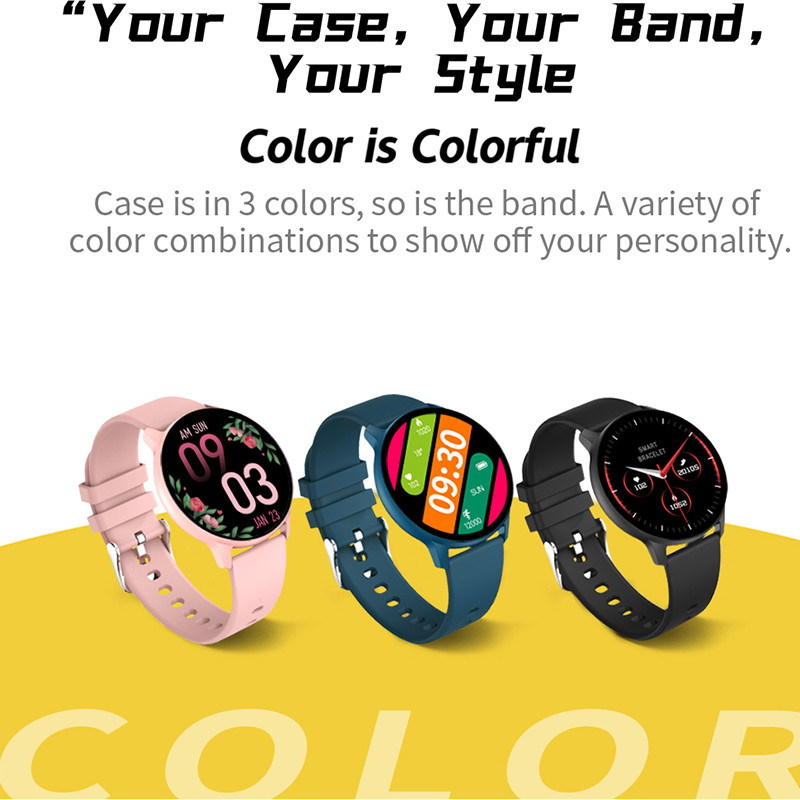 2023 Ceasuri inteligente noi femei cu ecran tactil complet Ceas sport fitness IP68 Bluetooth impermeabil pentru Android ios smartwatch bărbați + cutie