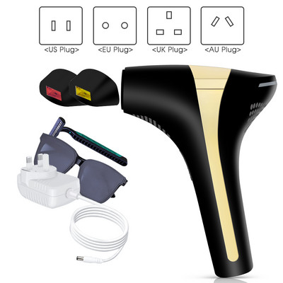 [ZS] Depilator cu laser 3-în-1 Epilarea IPL Bikini Întinerirea pielii corporale Femei Dispozitiv de îndepărtare a pistruilor faciali pentru îndepărtarea părului