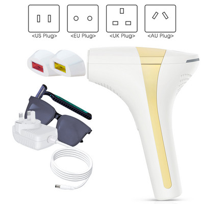 [ZS] Depilator cu laser 3-în-1 Epilarea IPL Bikini Întinerirea pielii corporale Femei Dispozitiv de îndepărtare a pistruilor faciali pentru îndepărtarea părului