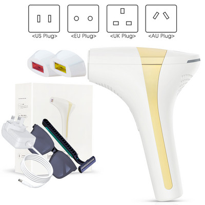 [ZS] Depilator cu laser 3-în-1 Epilarea IPL Bikini Întinerirea pielii corporale Femei Dispozitiv de îndepărtare a pistruilor faciali pentru îndepărtarea părului