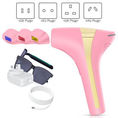 [ZS] Depilator cu laser 3-în-1 Epilarea IPL Bikini Întinerirea pielii corporale Femei Dispozitiv de îndepărtare a pistruilor faciali pentru îndepărtarea părului