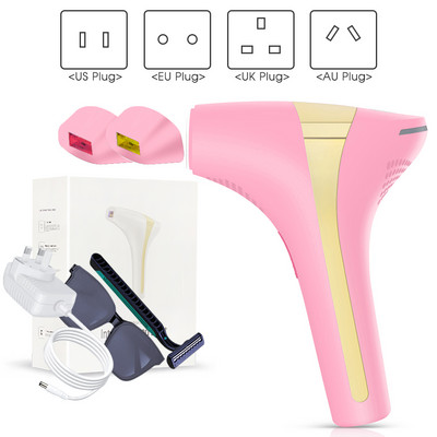 [ZS] Depilator cu laser 3-în-1 Epilarea IPL Bikini Întinerirea pielii corporale Femei Dispozitiv de îndepărtare a pistruilor faciali pentru îndepărtarea părului