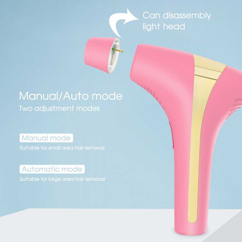 [ZS] Depilator cu laser 3-în-1 Epilarea IPL Bikini Întinerirea pielii corporale Femei Dispozitiv de îndepărtare a pistruilor faciali pentru îndepărtarea părului